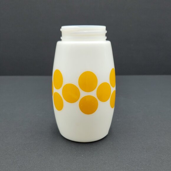 Gemco Westinghouse Yellow Dots Sugar Dispenser Yellow Polka Dot Sugar Container - Picture 4 of 10